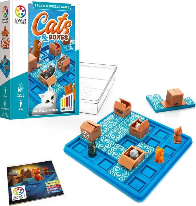 Actual product image Smart Games Cats Boxes (German, French, English, Italian)