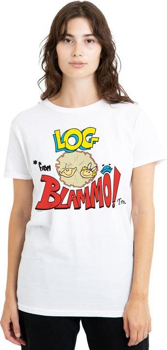 Image du produit Ren & Stimpy - T-shirt LOG FROM BLAMO - Adulte (S)