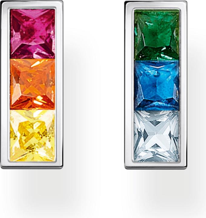 Immagine prodotto Thomas Sabo Orecchini con pietre colorate, argento (Argento 925)