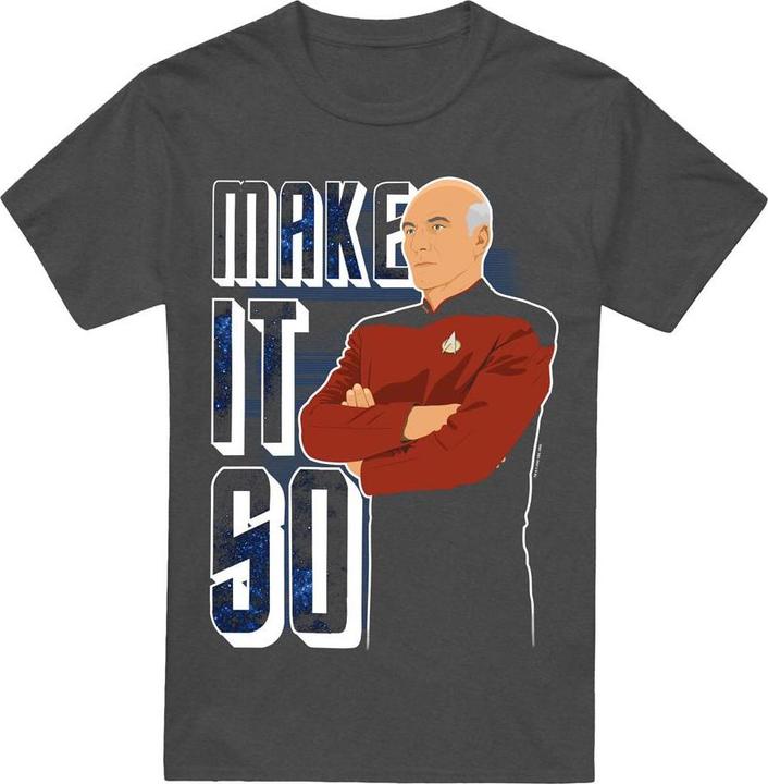 Image du produit - T-shirt MAKE IT SO - Adulte (M)