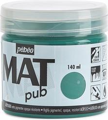 Actual product image Pebeo Acrylic Mat Pub (Duckweed, 140 ml)