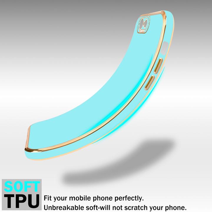 Actual product image Cadorabo TPU case with camera protection for Apple iPhone 6 / 6S (Apple iPhone 6)