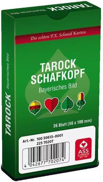 Productafbeelding ASS Altenburg 10045029-0001 - FSC Schafkopf/Tarock, Beiers plaatje in vouwdoosje (Duits)