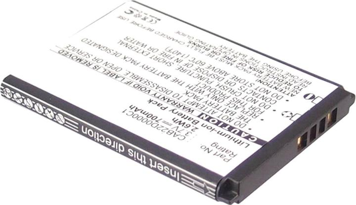 Produktbild AGI 36081 - Akku - Alcatel - CAB22B0000C1 - Weiss - 700 mAh - 3,7 V