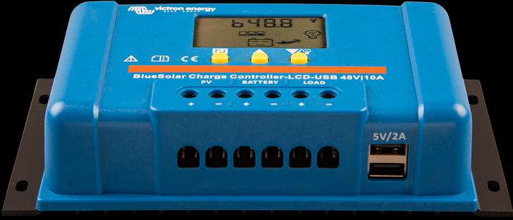 Produktbild Victron Energy Blue-Solar PWM-LCD&USB Laderegler PWM 12 V, 24 V, 48V 30A