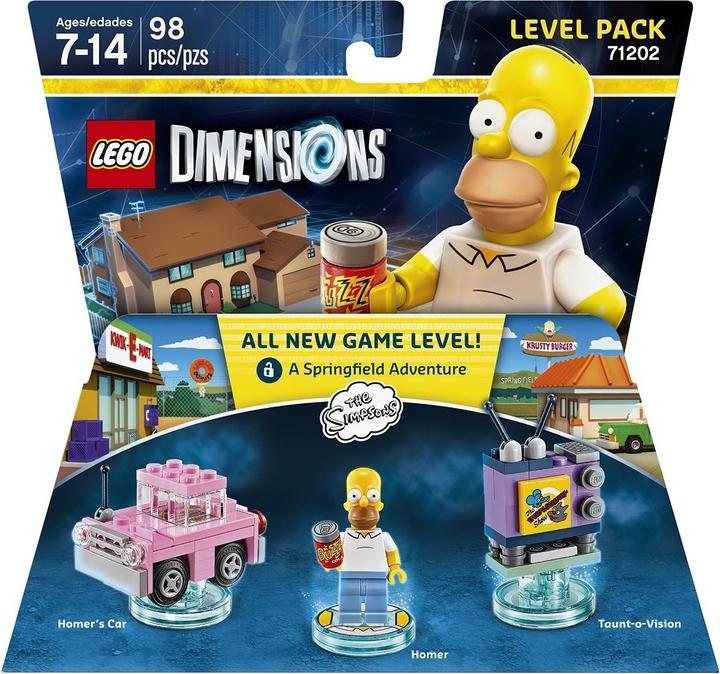 LEGO The Simpsons Level Pack (71202, LEGO Dimensions)