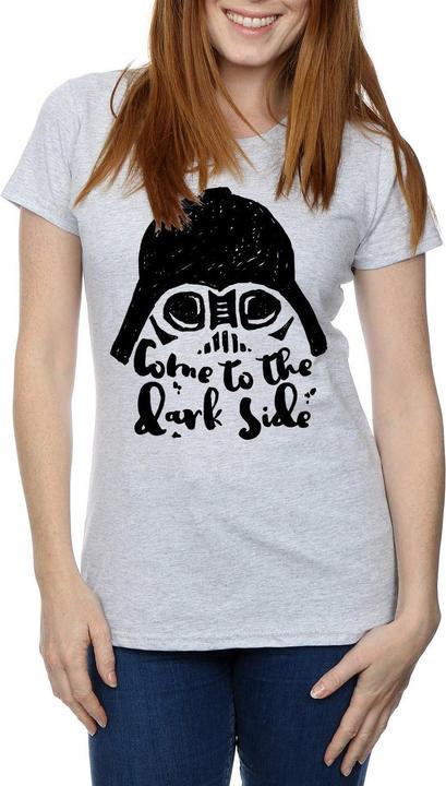 Image du produit Star Wars - T-shirt DARTH VADER COME TO THE DARK SIDE SKETCH - Femme (M)