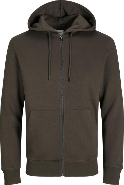 Jack & Jones Einfarbig Kapuzenpullover mit Reissverschluss Kapuzenpullover mit Reissverschluss (XL)