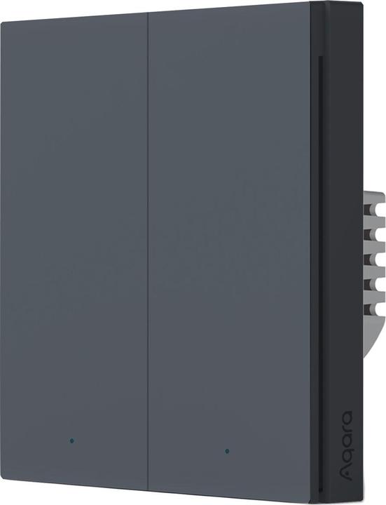 Image du produit Xiaomi Interrupteur mural intelligent H1 Blanc avec neutre, double rocker (Zigbee)