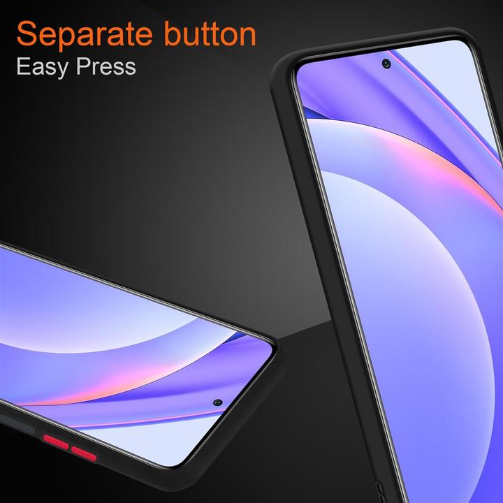 Actual product image Cadorabo Hybrid Matt Cover (Mi 10T Lite)