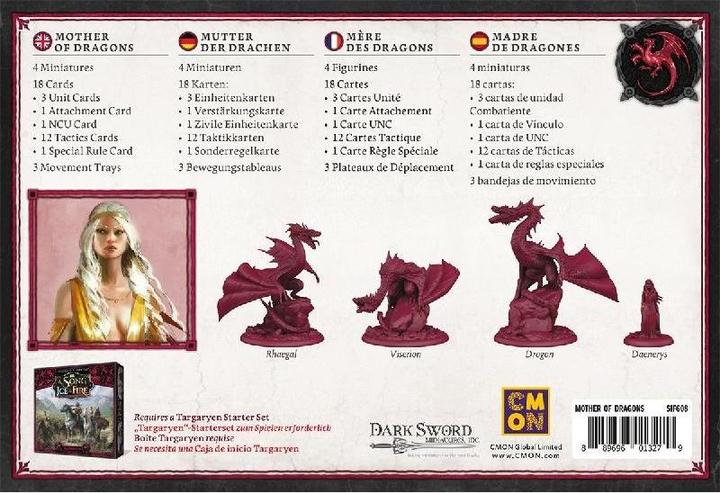 Immagine prodotto Cmon CMND0144 - Mother of Dragons - A Song of Ice & Fire, età 14+ (espansione) (Inglese)