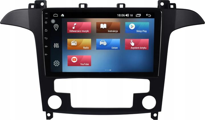 Actual product image No Name RADIO GPS NAVIGATION FORD S-MAX 2006-2015 ANDROID (9")