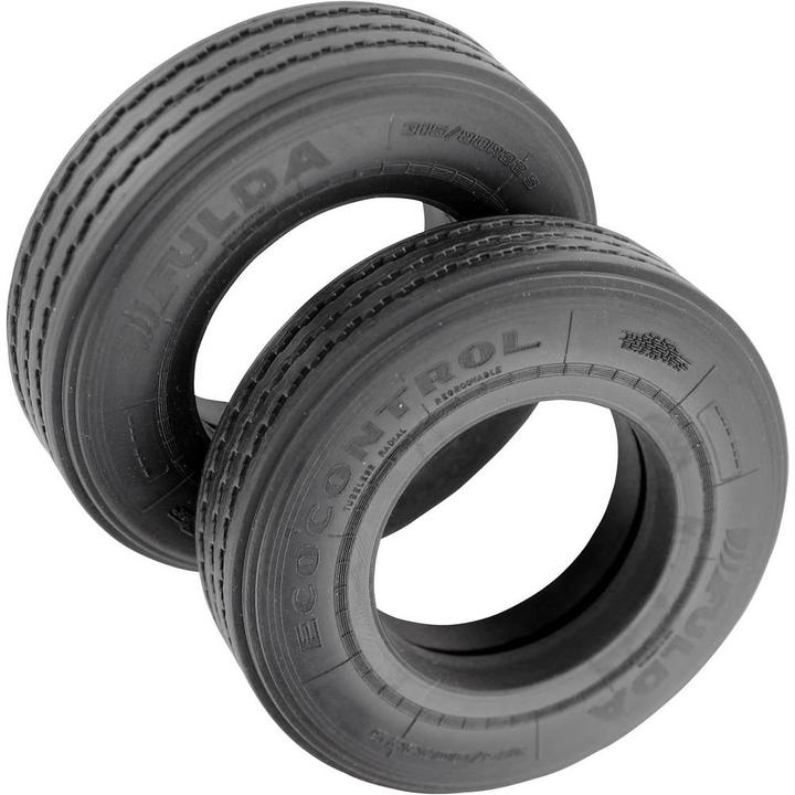 Produktbild Veroma 1:16 LKW Reifen 19 mm Strassenprofil 2 St.