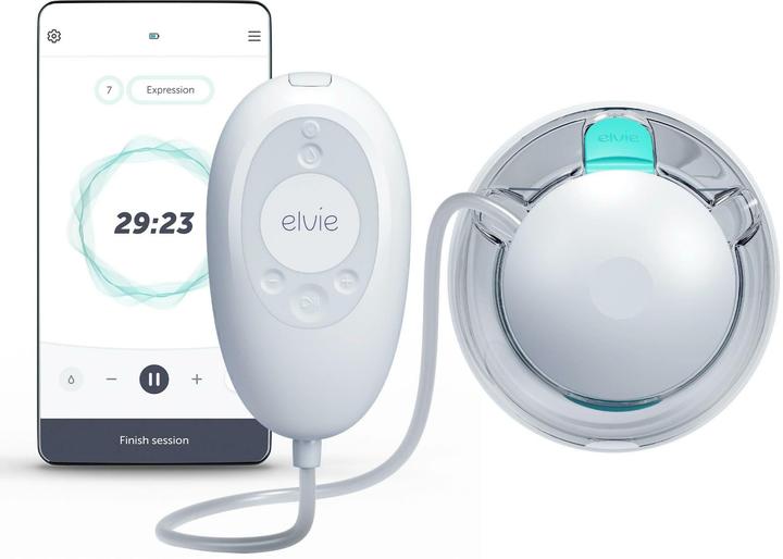 Elvie Stride 2 - Elektrische Einzelmilchpumpe