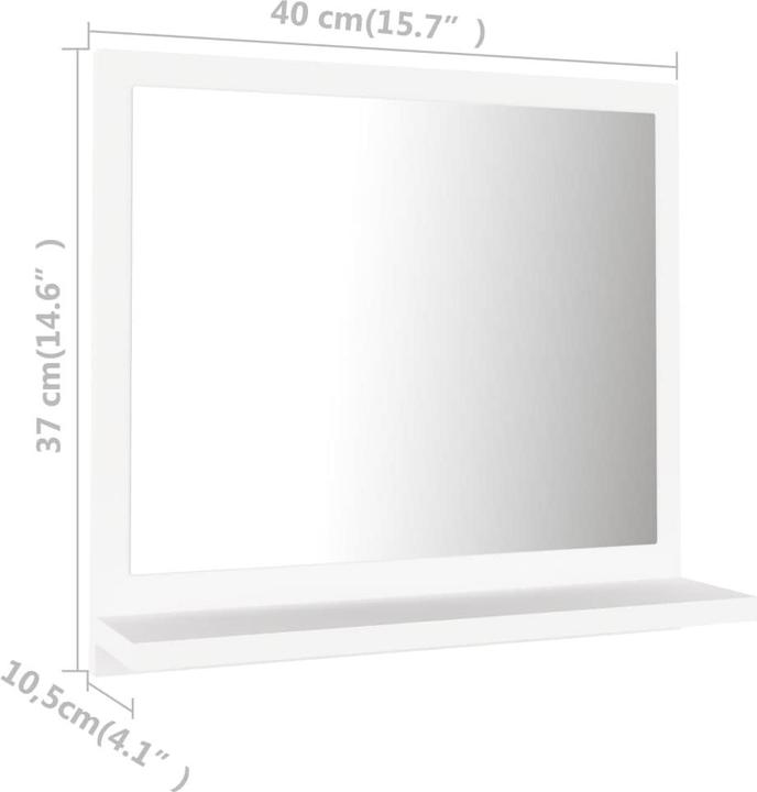 Actual product image VidaXL Adleta (40 x 10.5 x 37 cm)