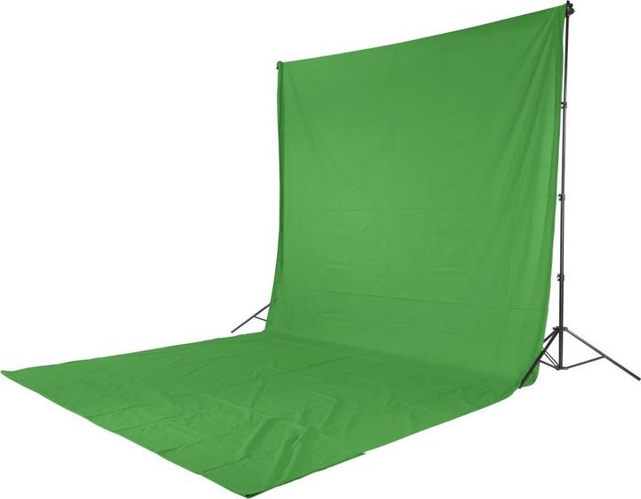 Productafbeelding Hama Foto-achtergrondsysteem voor studio en onderweg, 158-295 cm, uitschuifbaar (295 cm, 260 cm)
