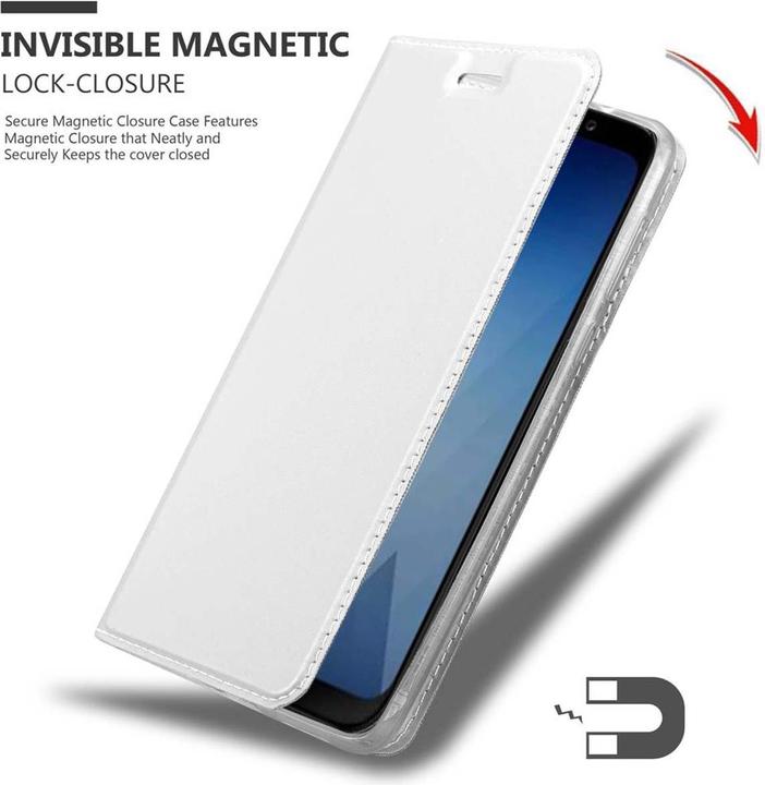 Produktbild Cadorabo Book Classy Style Cover (Samsung Galaxy J6 (2018))