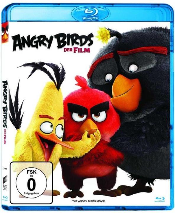 Produktbild Angry Birds - Der Film (Blu-ray, 2016, Deutsch, Türkisch, Polnisch, Hindi, Italienisch, Englisch)