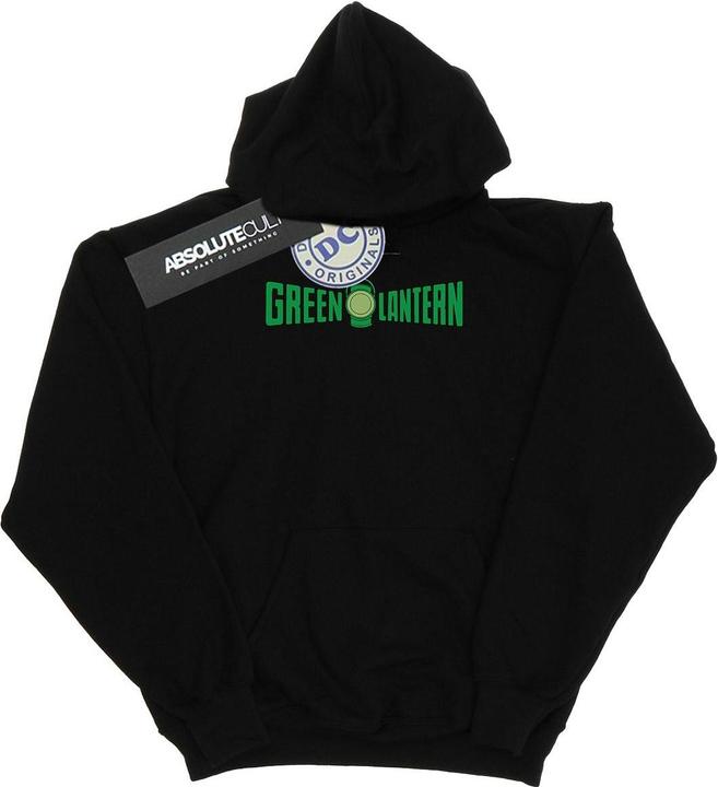 Produktbild Green Lantern Text Logo Kapuzenpullover (L)