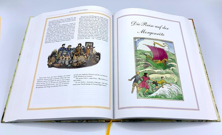 Actual product image Die Chroniken von Narnia - Illustrierte Gesamtausgabe (German, Ulla Neckenauer, Pauline Baynes, Clive Staples Lewis, 2019)