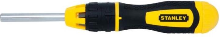 Stanley Bit screwdriver+20 bits ratchet (Square, Phillipps cross recess (PH), Port)