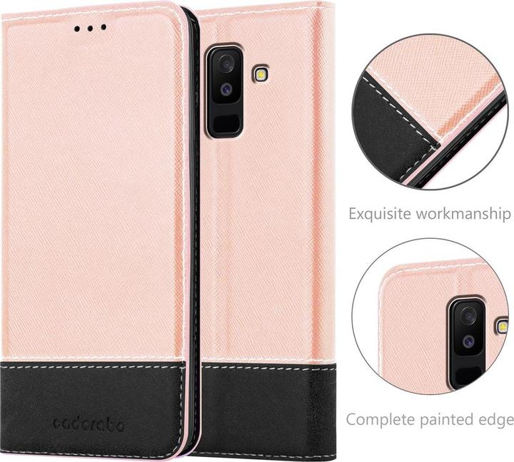 Produktbild Cadorabo X-Wallet Kunstlederkombi Hülle (Samsung Galaxy A6+)