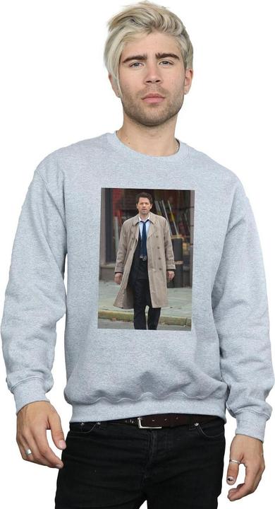 Actual product image Supernatural Mens Castiel Photograph Sweatshirt (M)