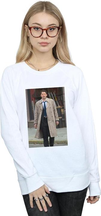 Actual product image Supernatural Womens/Ladies Castiel Photograph Sweatshirt (S)