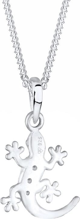 Produktbild Elli Halskette Eidechse Kristalle Sterling 925 Silber (Glaskristall, 925er Sterling Silber, 45 cm)