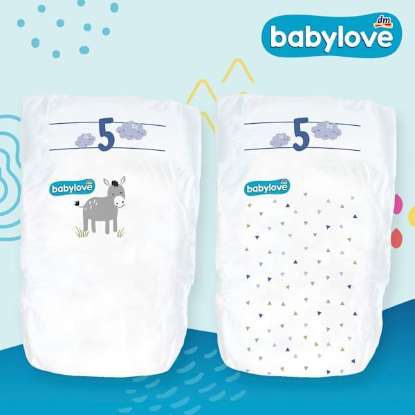 Produktbild dm babylove Premium-Windeln (Gr. 5, Tragepack, 72 Stück)