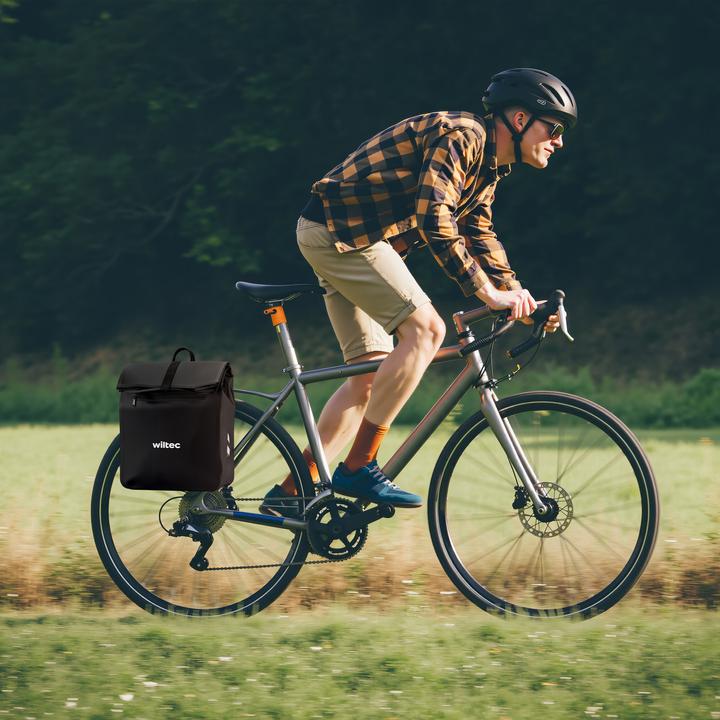 Immagine prodotto Wiltec Gepäckträgertasche (22 l, Borsa portapacchi)