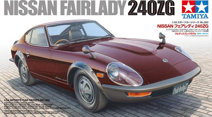Image du produit Tamiya Kit Nissan Fairlady 240ZG 1:24