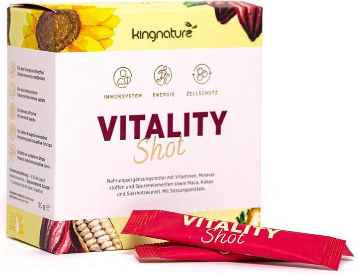 Actual product image Kingnature Vitality Shot (30 pcs) (30 Piece, Powder, 130 g)