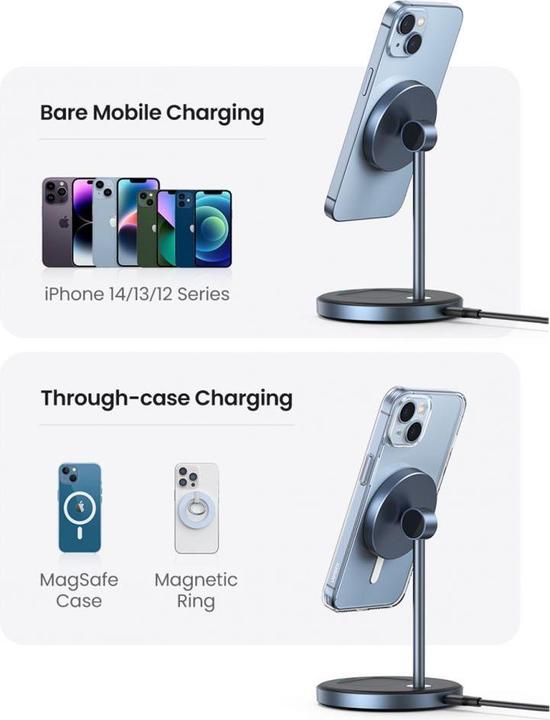 Immagine prodotto Ugreen Caricatore wireless 2in1 90668 (20 W)