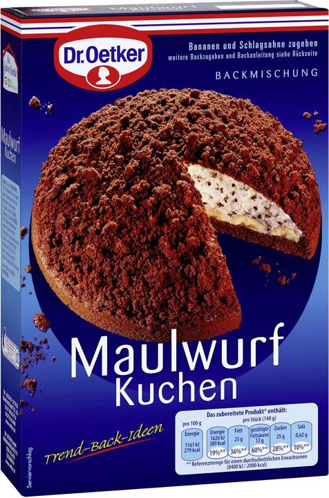 Dr. Oetker Taupe (435 g)