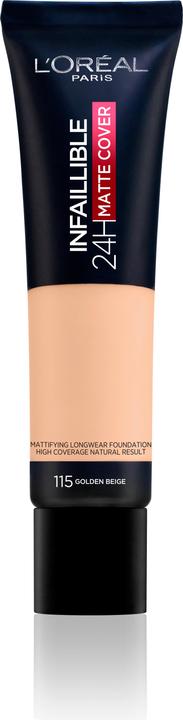 Produktbild L'Oréal Paris Infaillible Matte Cover (115 Beige Dore/Golden Beige)