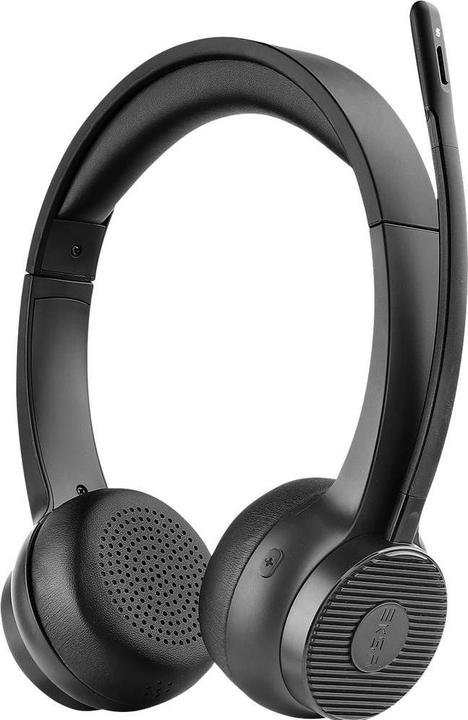 Immagine prodotto Eksa H16 Computer On Ear Headset Bluetooth® Schwarz Noise Cancelling, Mikrofon (Senza fili, USB-A)