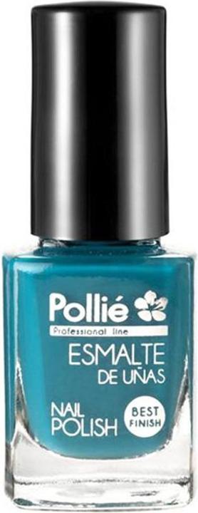 Actual product image Pollie Turquoise Nail Polish 1 Unit (Turquoise, Colour paint)