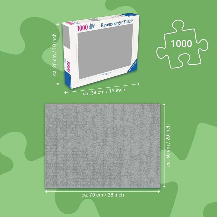 Productafbeelding Ravensburger Legpuzzel John Deere toen en nu, 1000 stukjes. (1000 onderdelen)
