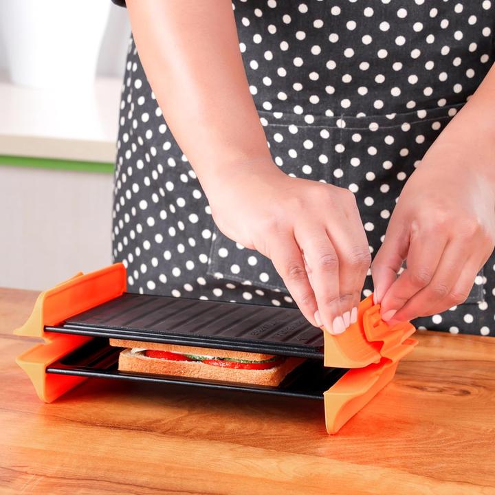 Image du produit Belle Vous Sandwich Maker pour micro-ondes