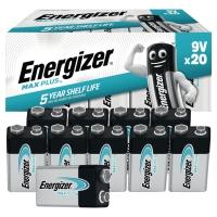 Actual product image Energizer Max Plus (20 pcs., 9V Block)