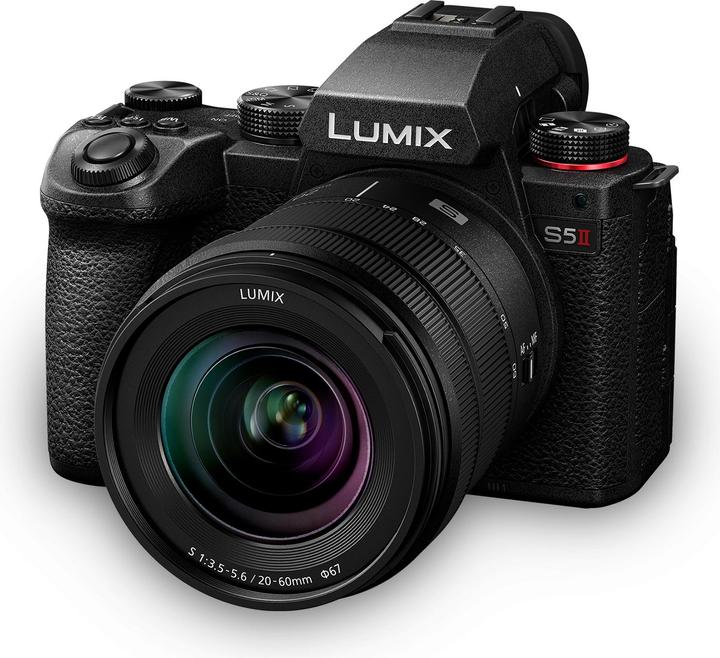 Image du produit Panasonic DC-S5 II + S 20-60mm f3,5-5,6 + S 50mm f1,8 Bulk (24.20 Mpx, Plein format)