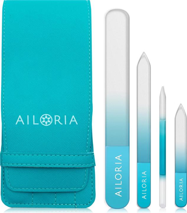 Actual product image Ailoria Nail File Contour Turquoise