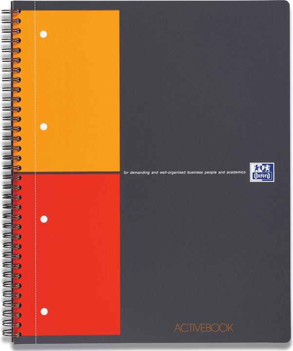Oxford Activebook (A4, Checked, Soft cover)