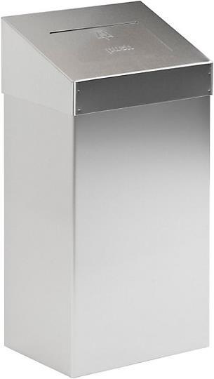 Image du produit kaiserkraft Collecteur de déchets avec couvercle basculant (50 l)
