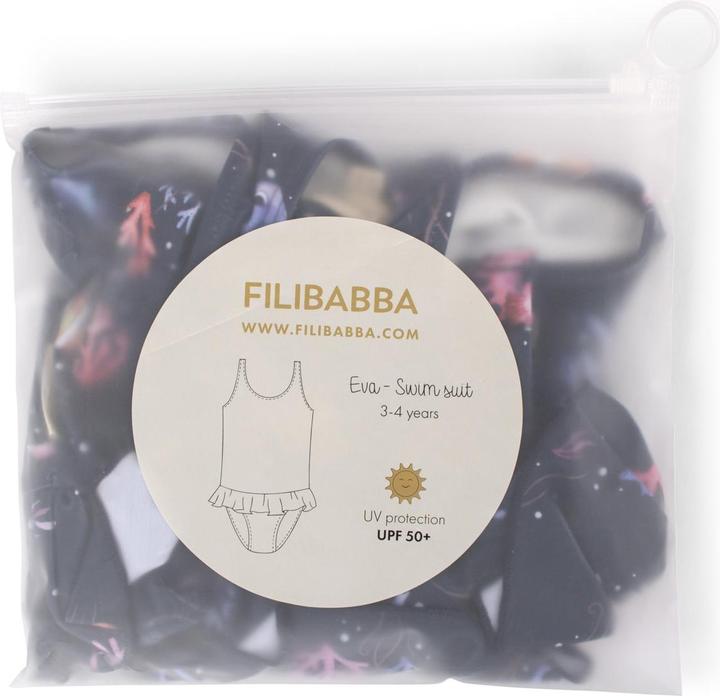 Actual product image Filibabba Eva – Swimsuit 3-4 years – Rainbow Reef (98, 102, 104, 100 A)