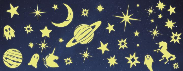 Actual product image Clairefontaine Phospho planets