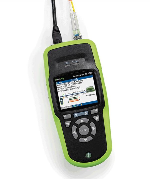 Produktbild Netscout LinkRunner AT 2000 Network Auto-Tester (fiber + s/w