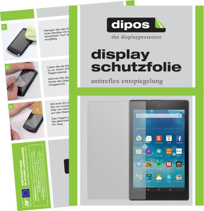 Actual product image Dipos Screen Protector Anti-Glare (2 Piece, Fire HD 10)