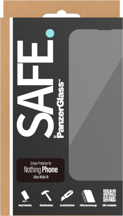 Actual product image PanzerGlass Screen protector Case Friendly Nothing Phone 1 (1 Piece, Nothing Phone (1))